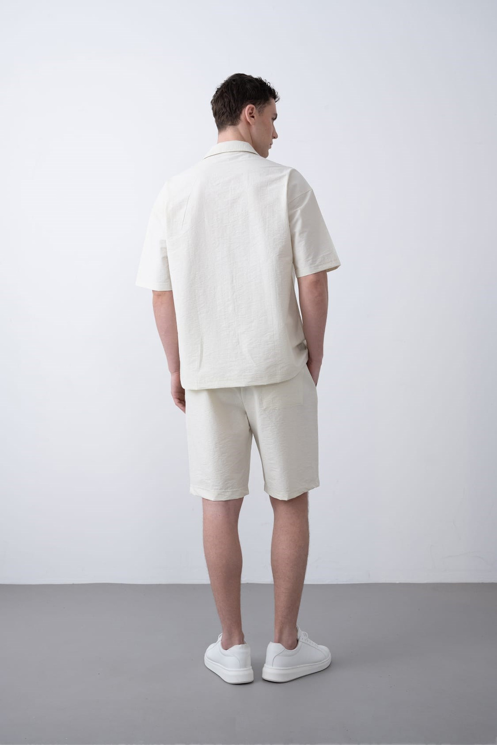 Wholesale Mens Ecru Shirt