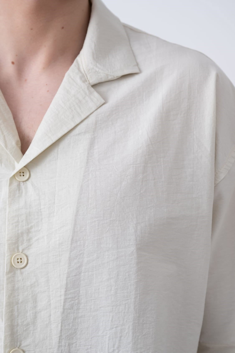 Wholesale Mens Ecru Shirt