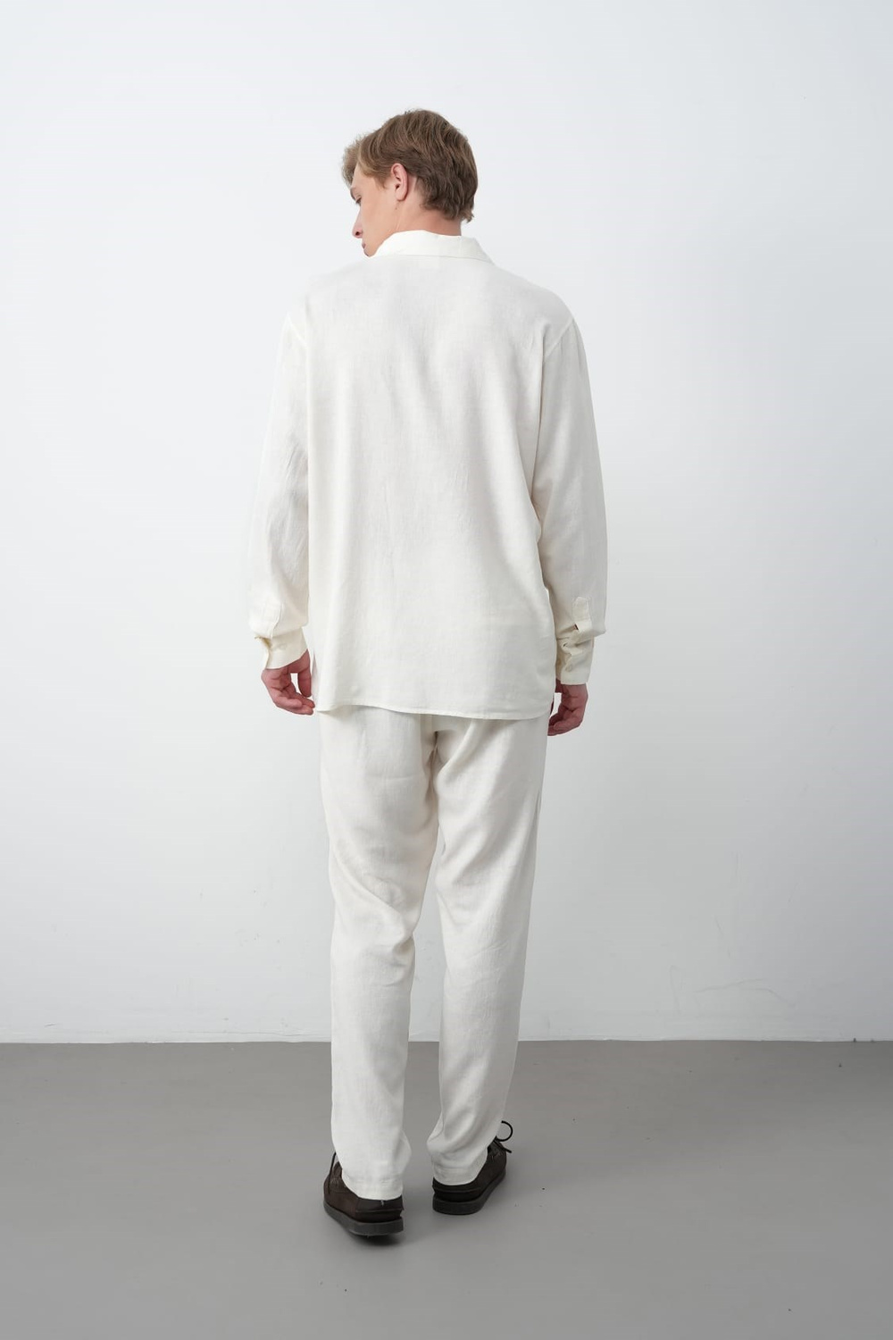 Wholesale Mens Ecru Shirt