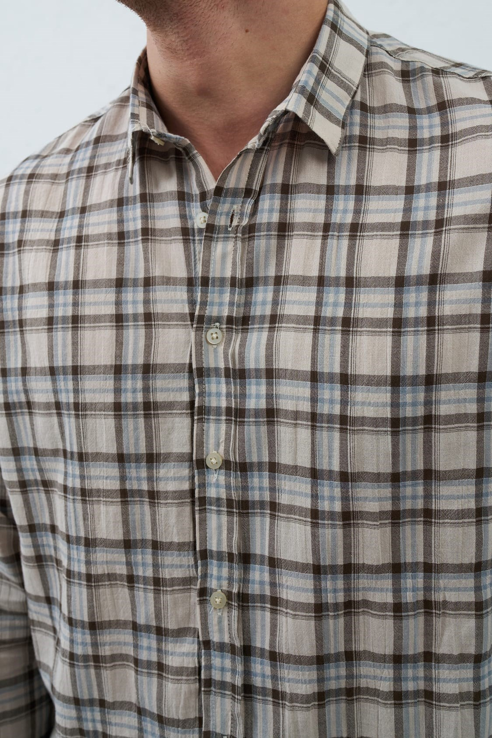 Wholesale Mens Ecru Shirt