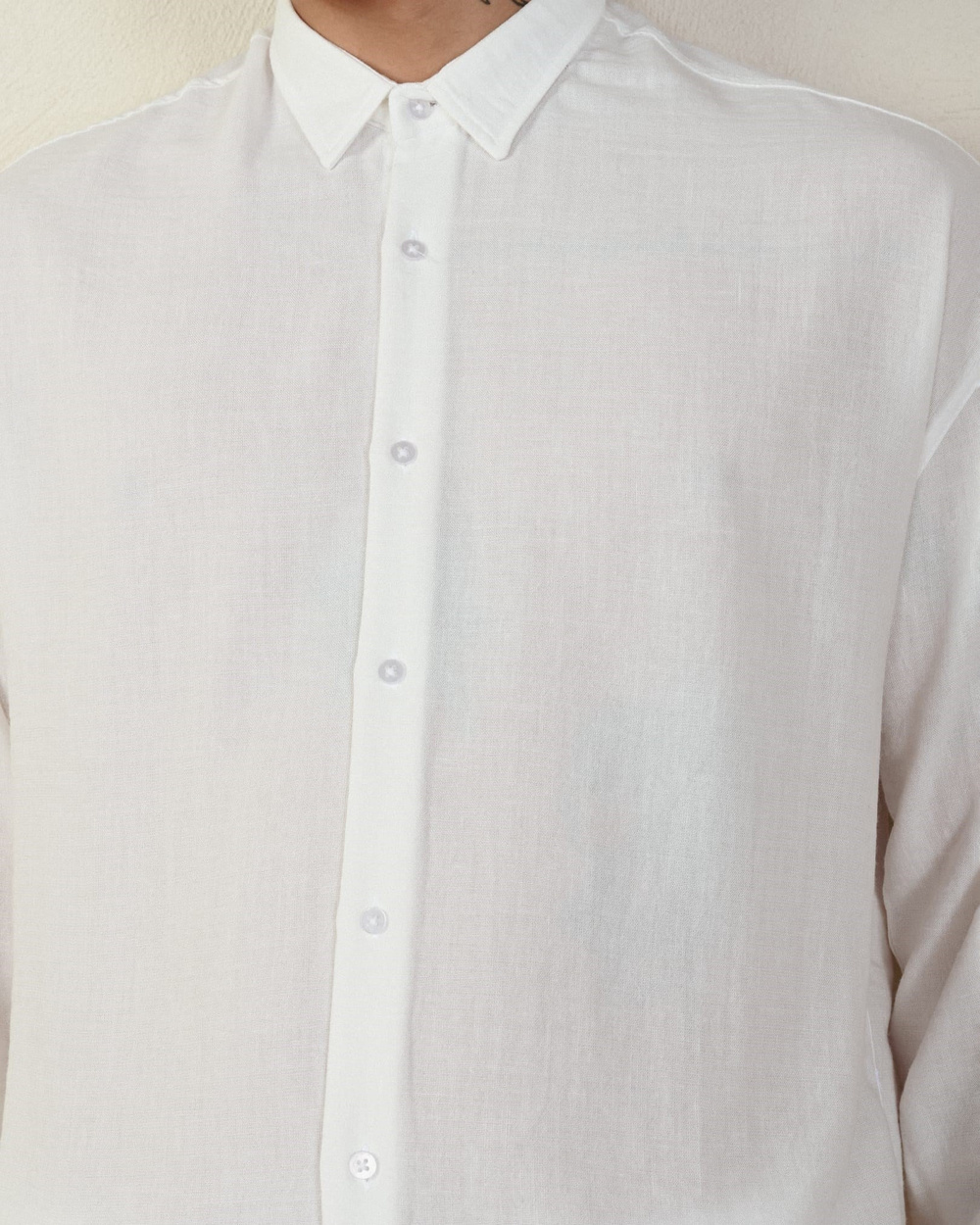 Wholesale Mens Ecru Shirt