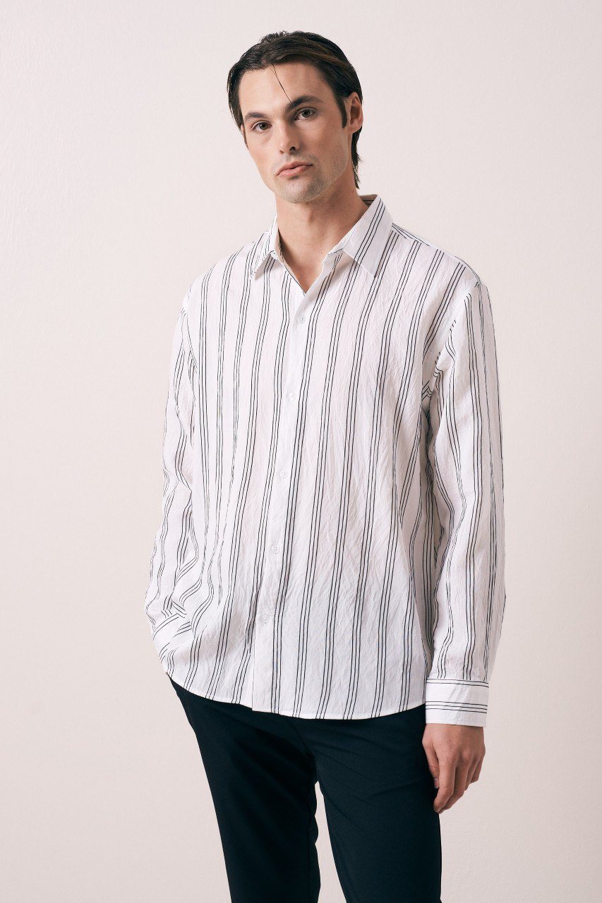 Wholesale Mens Ecru Shirt