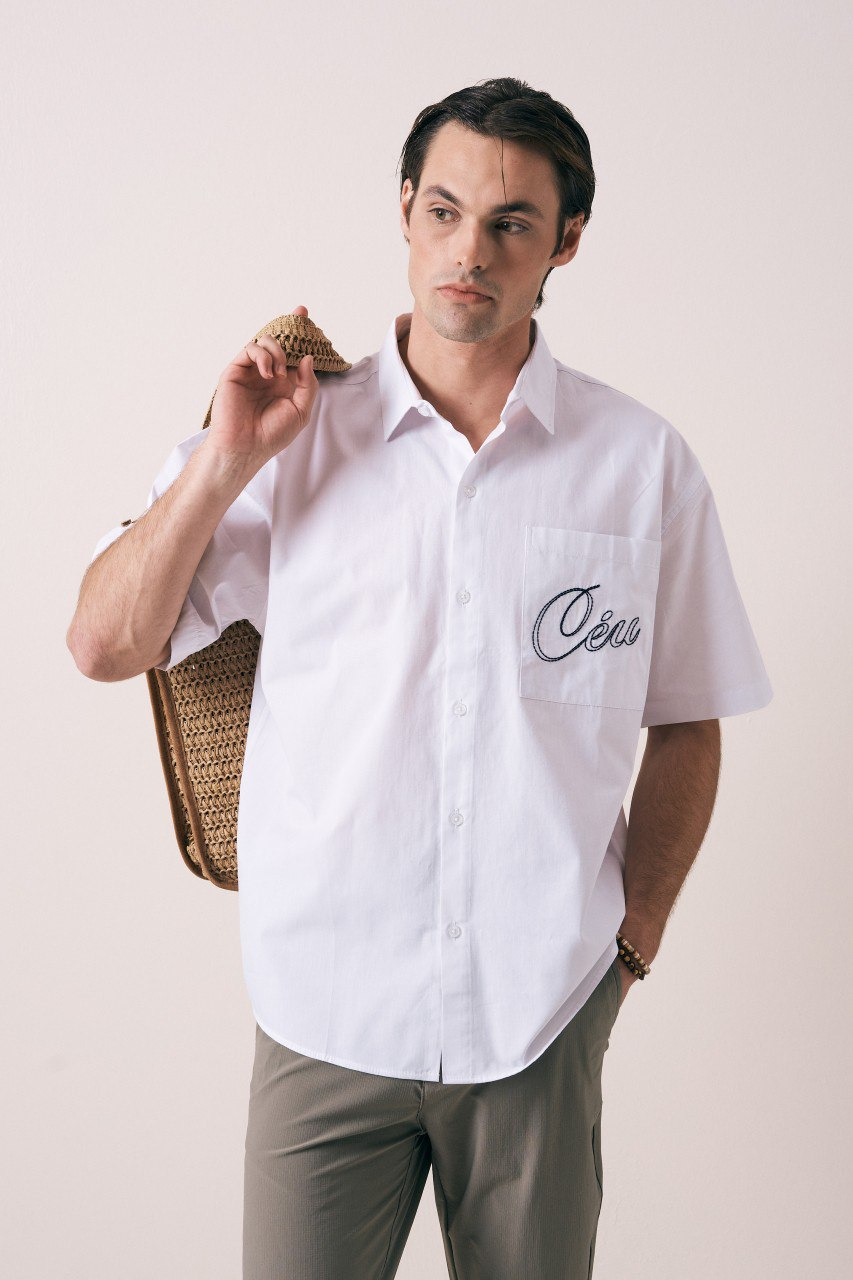 Wholesale Mens Ecru Shirt