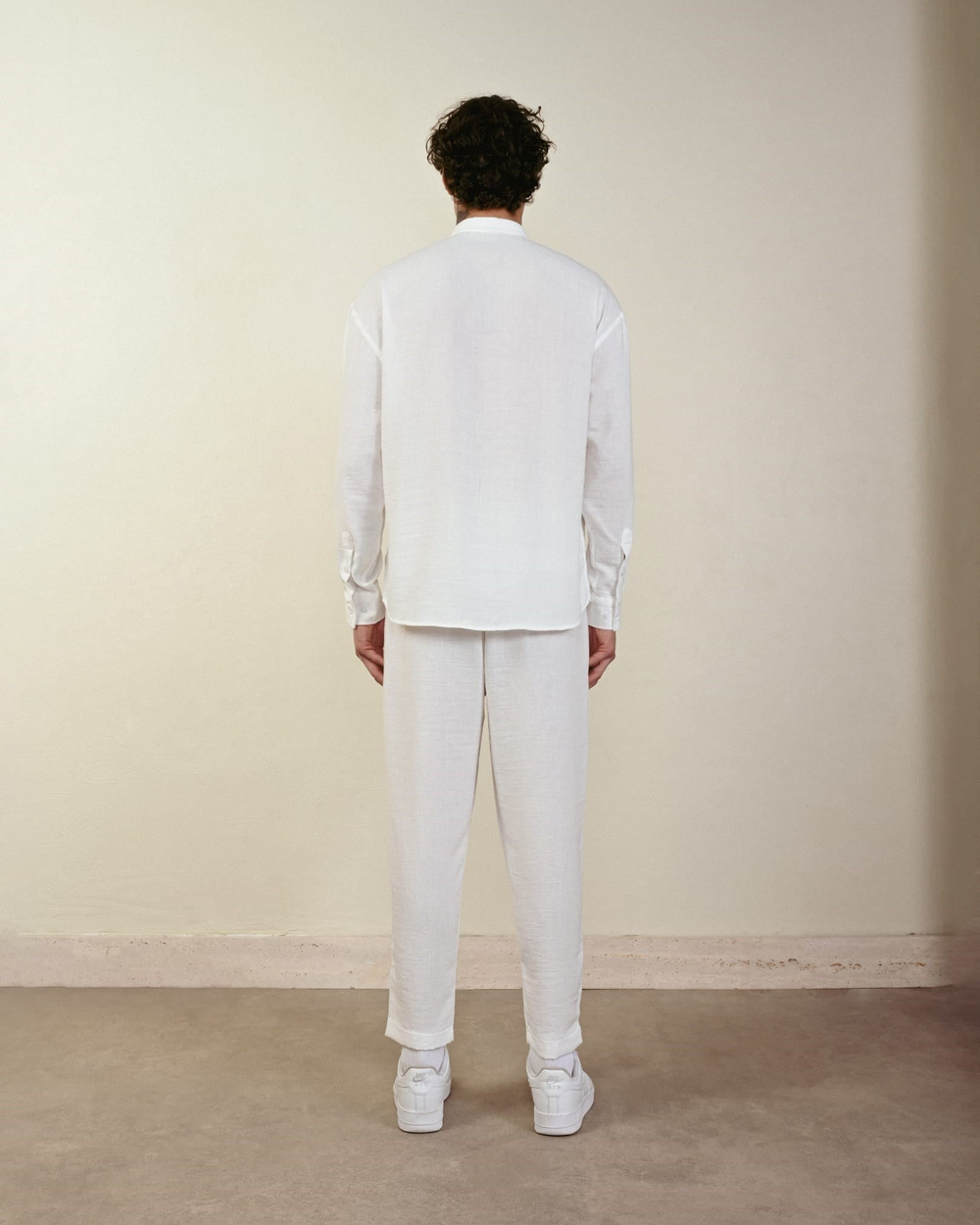 Wholesale Mens Ecru Shirt