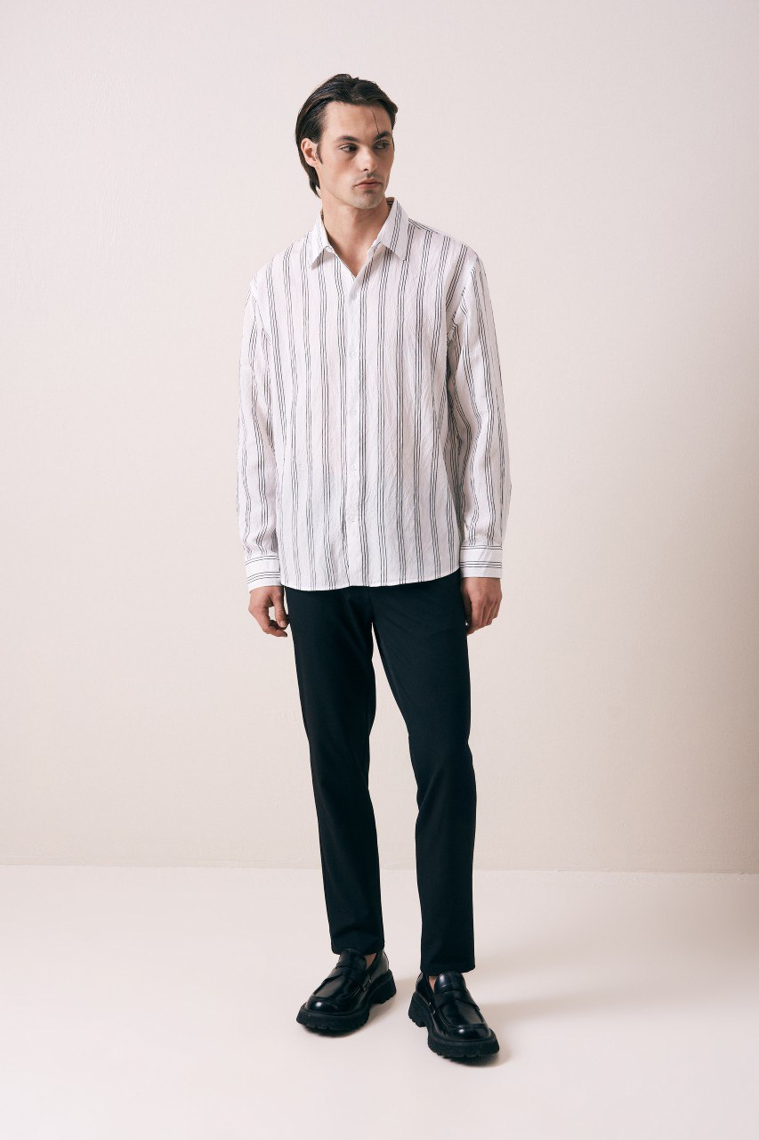 Wholesale Mens Ecru Shirt
