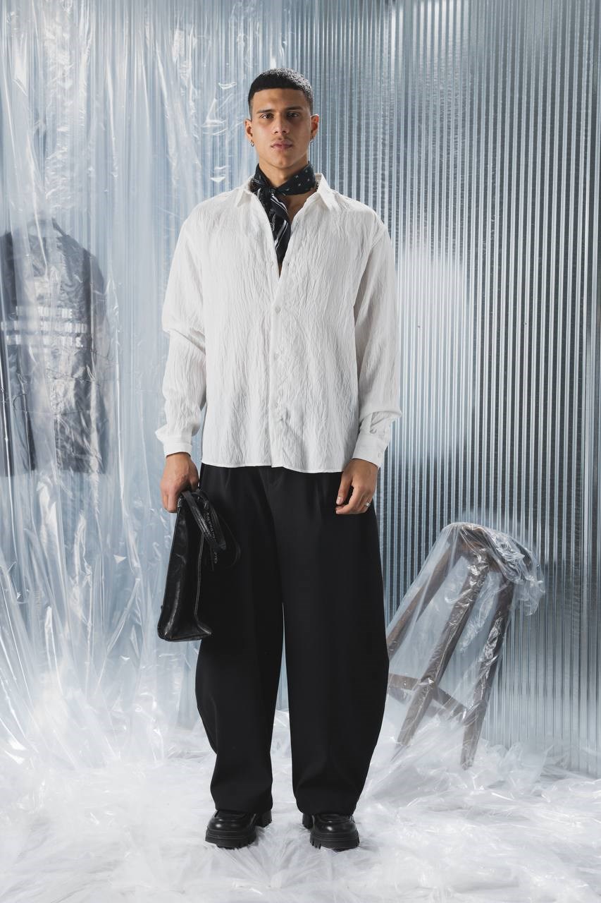 Wholesale Mens Ecru Shirt