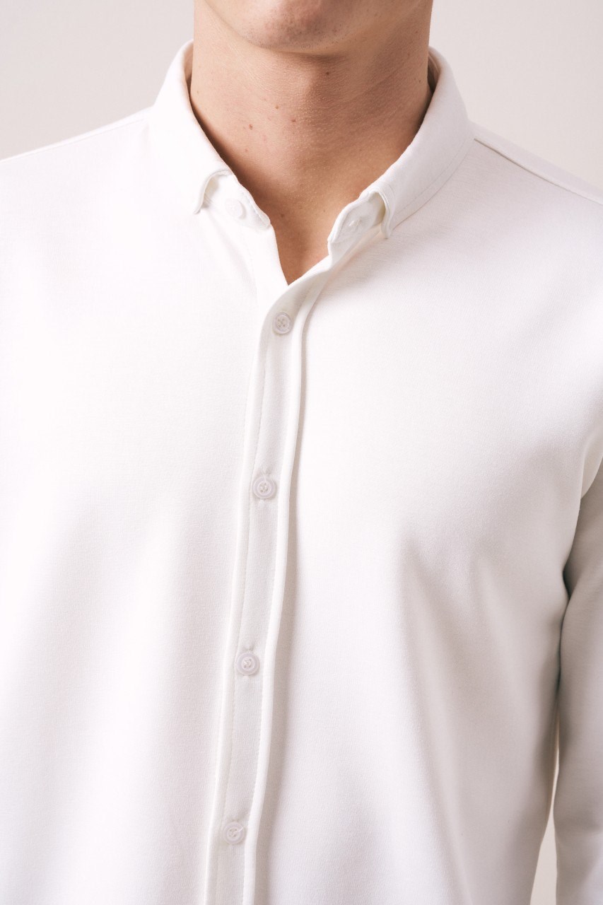 Wholesale Mens Ecru Shirt