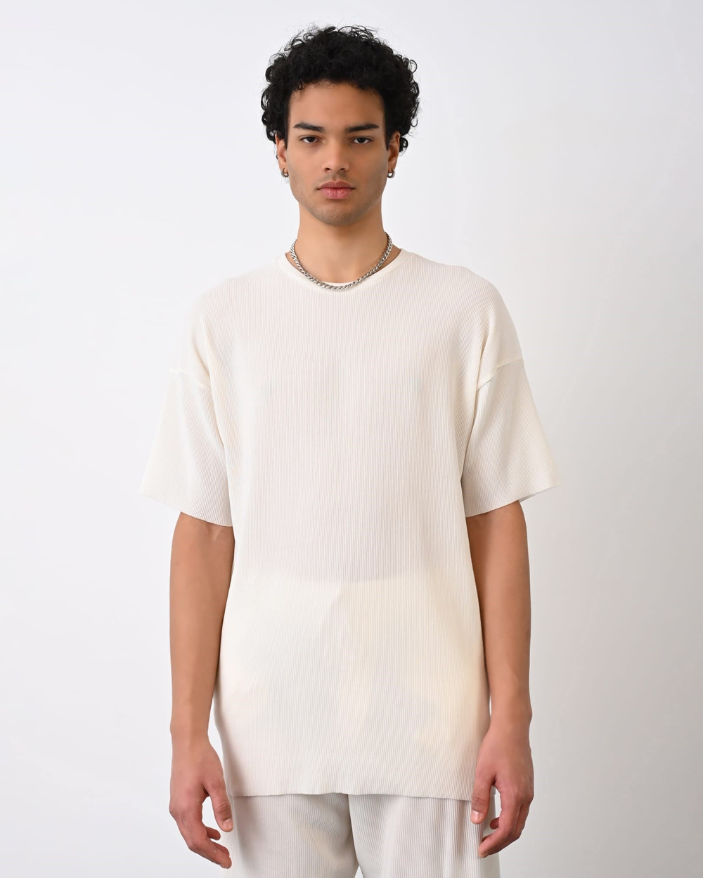 Wholesale Mens Ecru T-Shirt