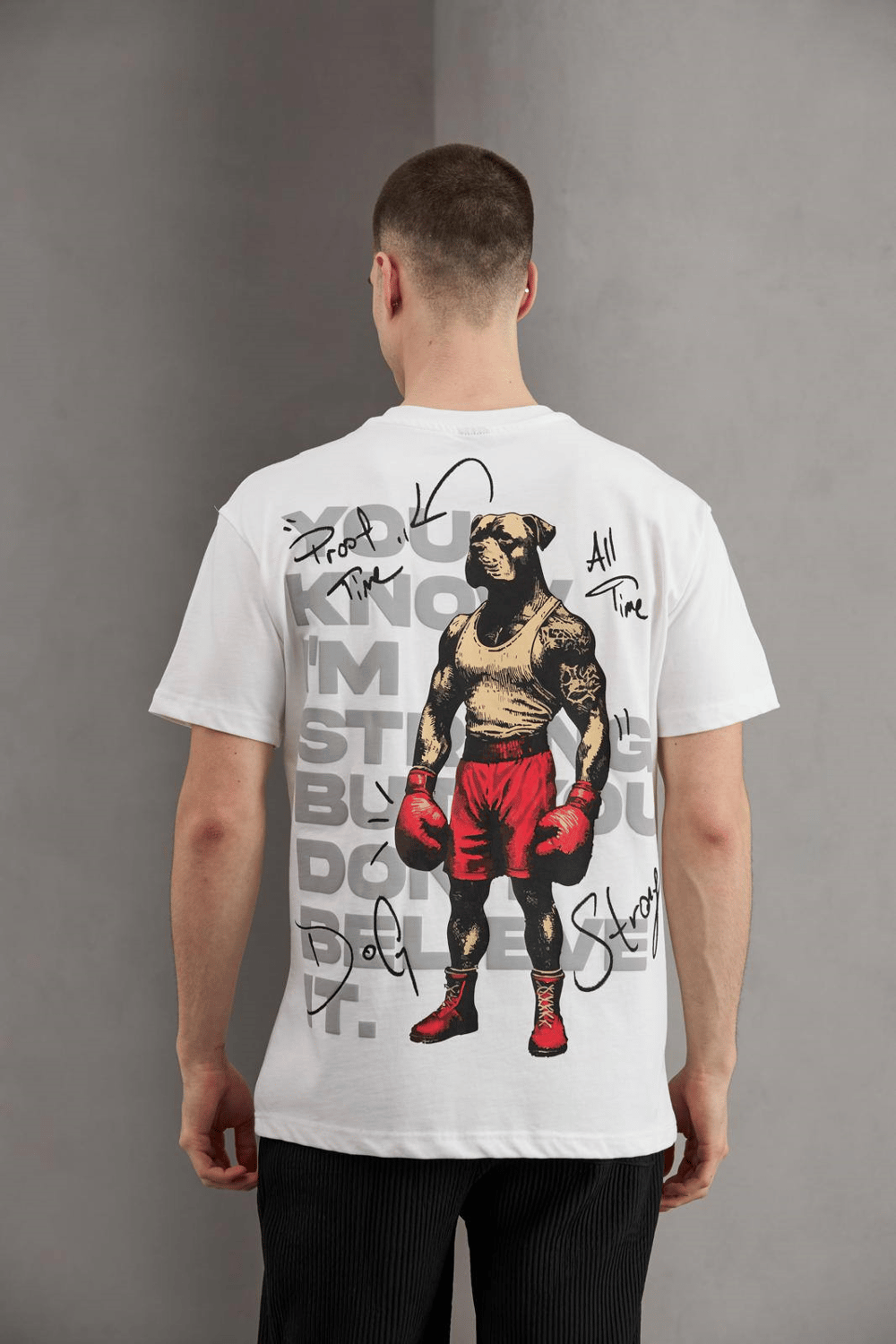 Wholesale Mens Ecru T-Shirt