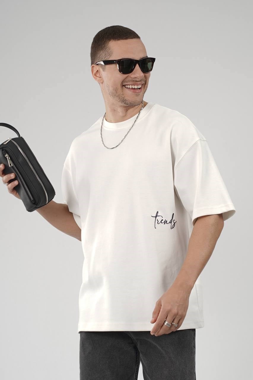Wholesale Mens Ecru T-Shirt