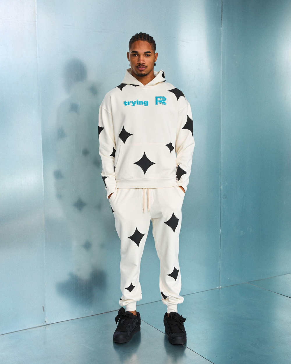 Wholesale Mens Ecru Tracksuit