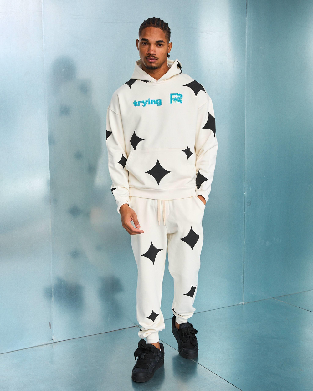 Wholesale Mens Ecru Tracksuit