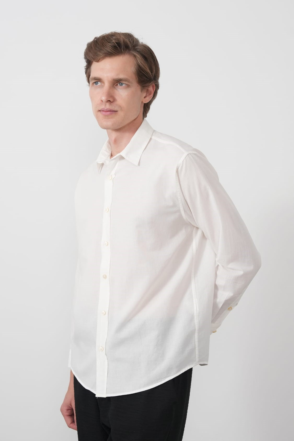 Wholesale Mens Ekru Shirt