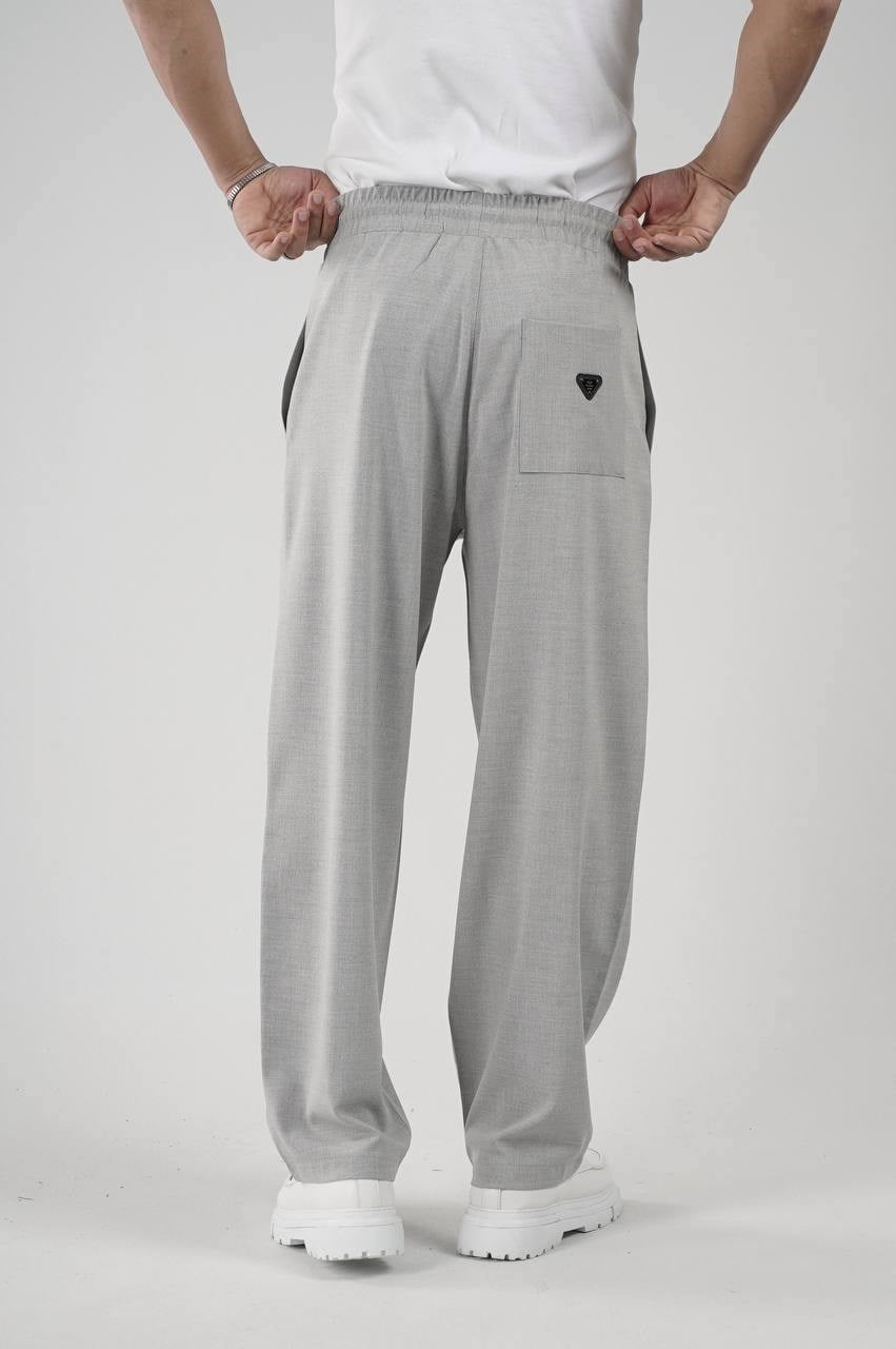 Wholesale Mens Gray Baggy Pants