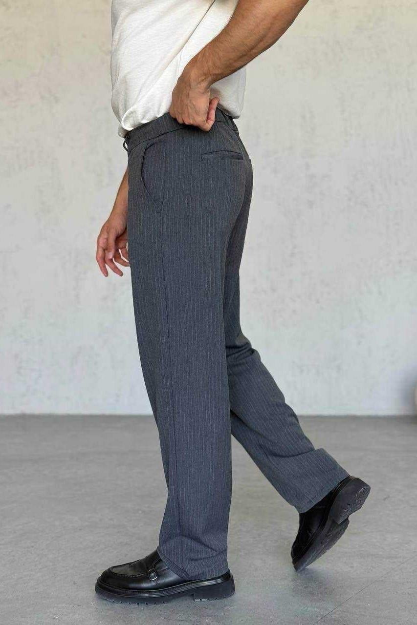 Wholesale Mens Gray Baggy Pants