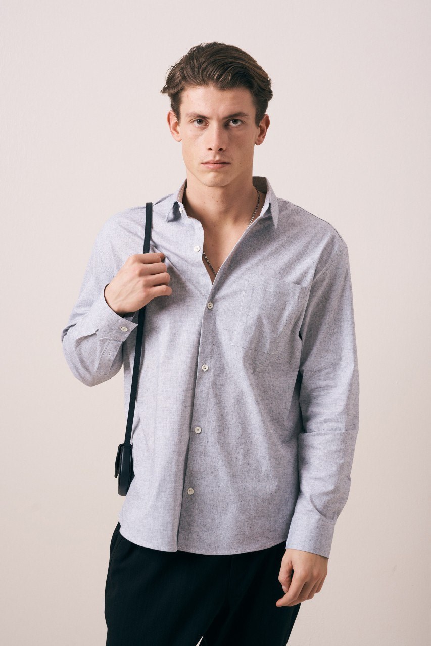 Wholesale Mens Gray Shirt