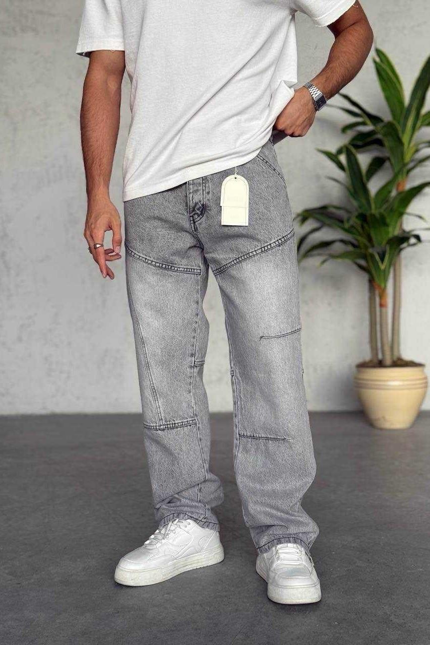 Wholesale Mens Gray Skater Jeans