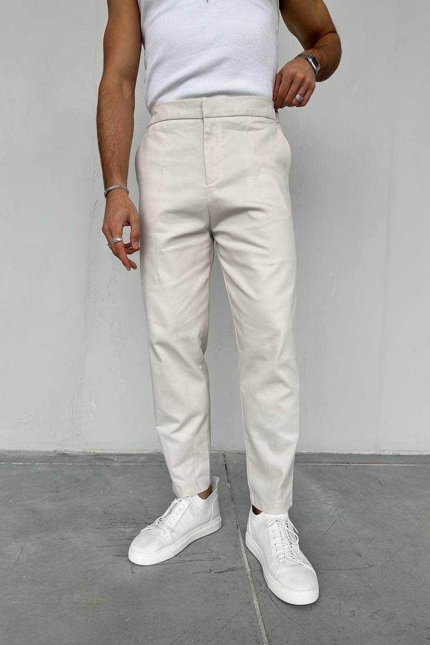 Wholesale Mens Gray Slim Fit Pants