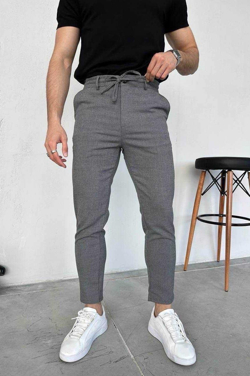 Wholesale Mens Gray Slim Fit Pants