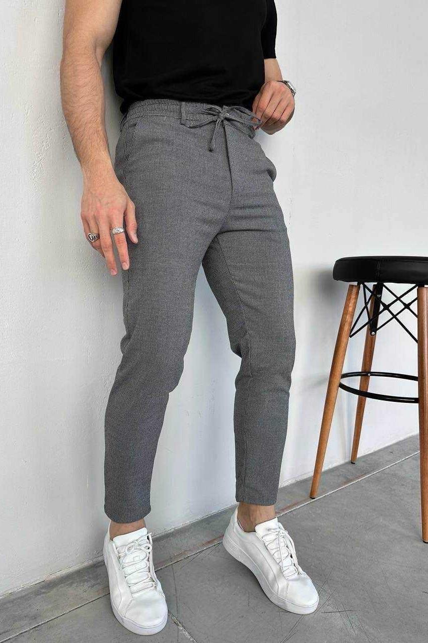 Wholesale Mens Gray Slim Fit Pants