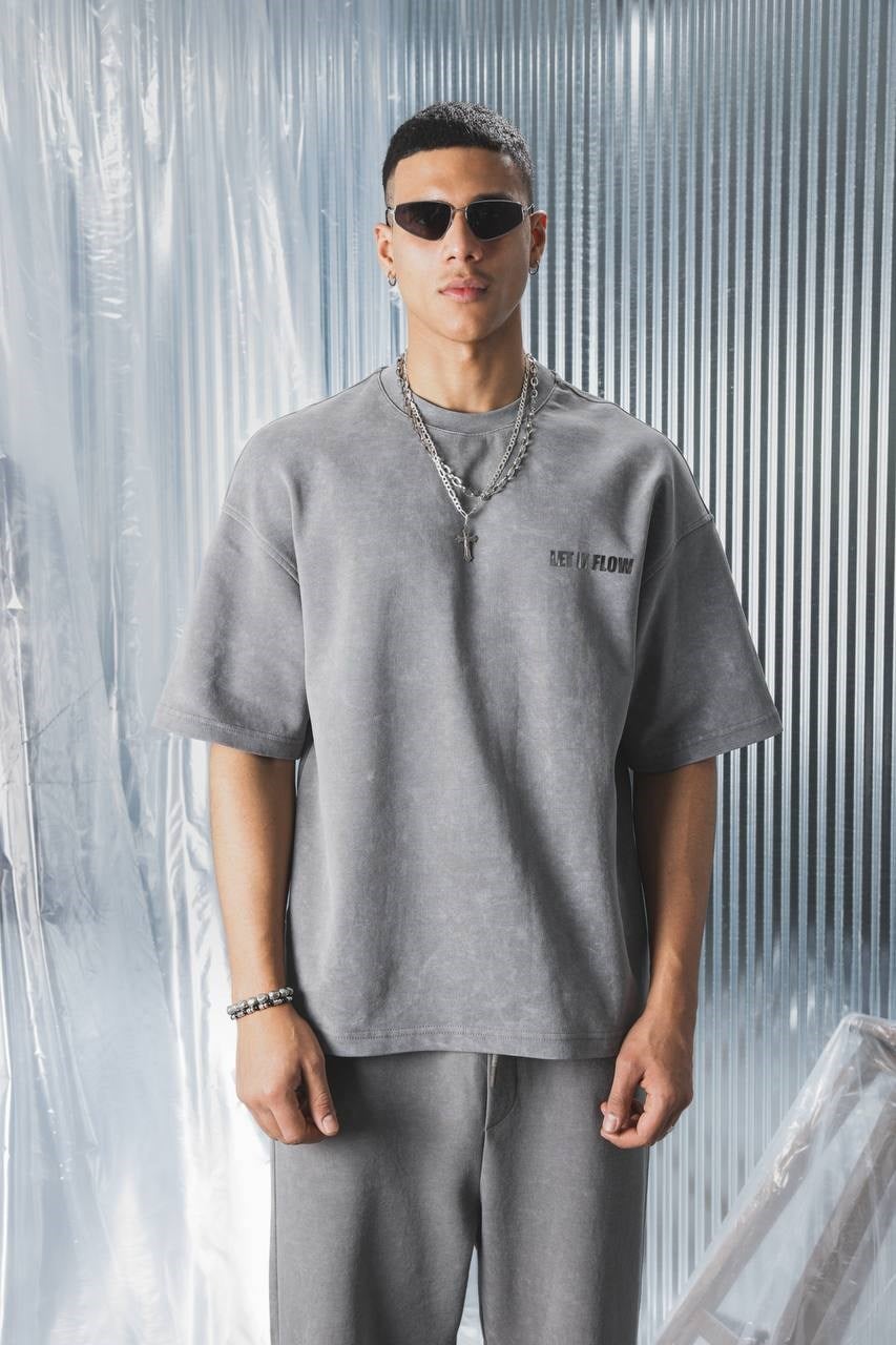 Wholesale Mens Gray T-Shirt 