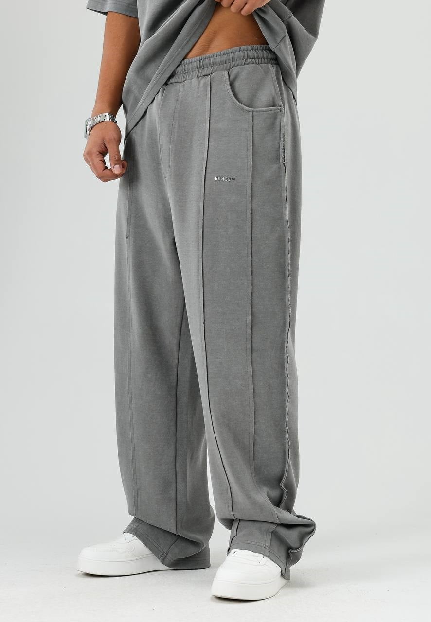 Wholesale Mens Gray T-Shirt and Pants Set