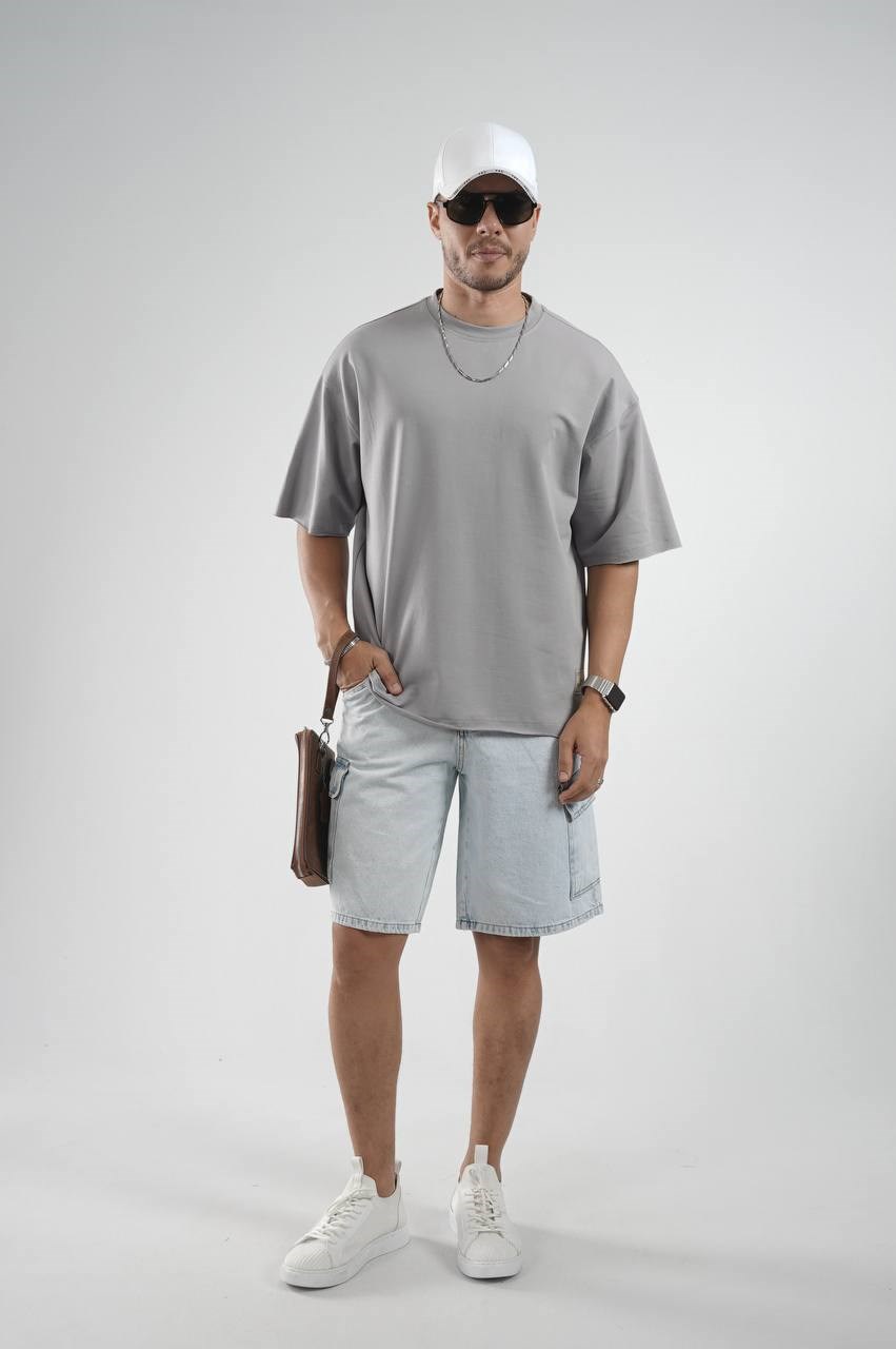 Wholesale Mens Gray T-Shirt