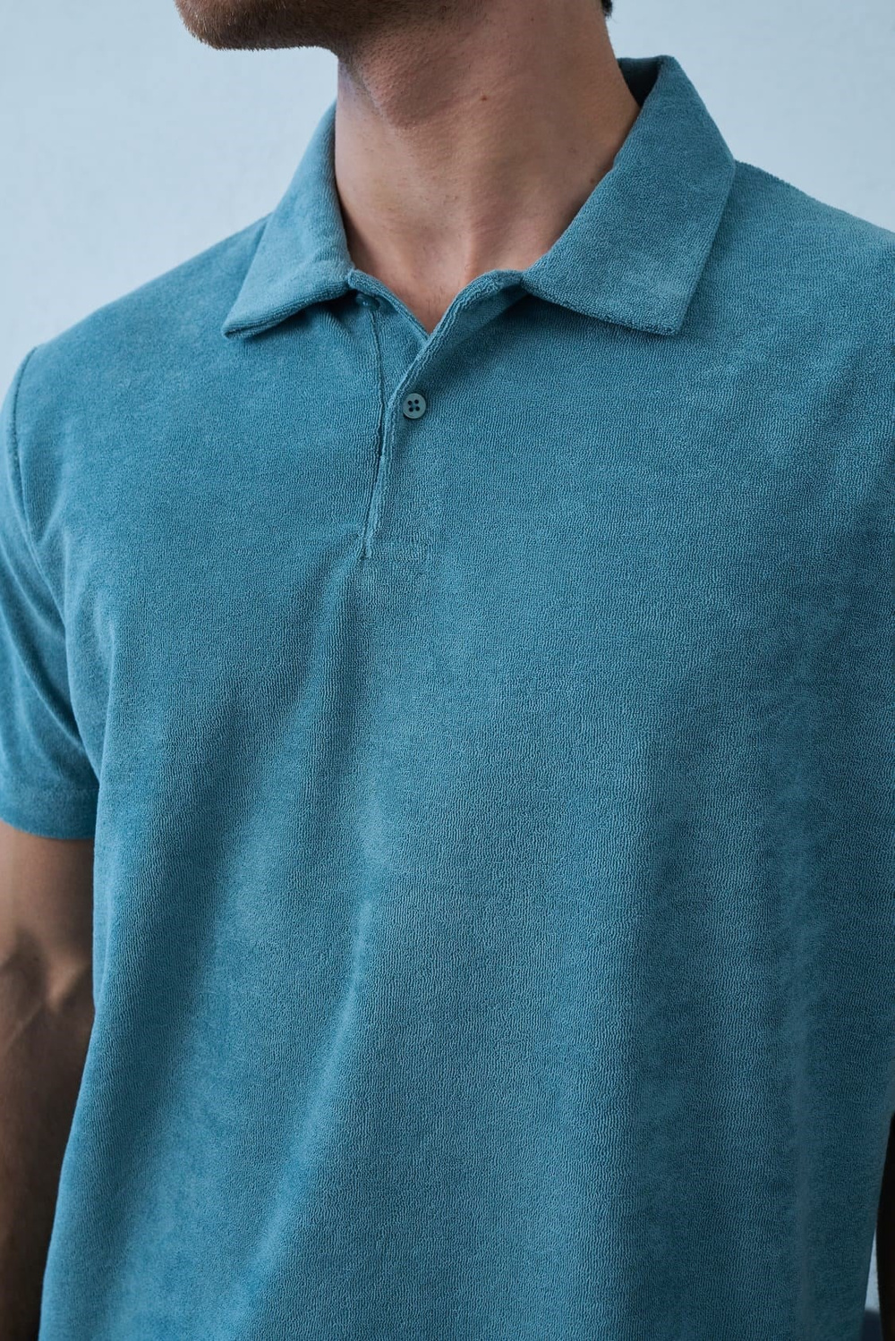 Wholesale Mens Green Polo T-Shirt