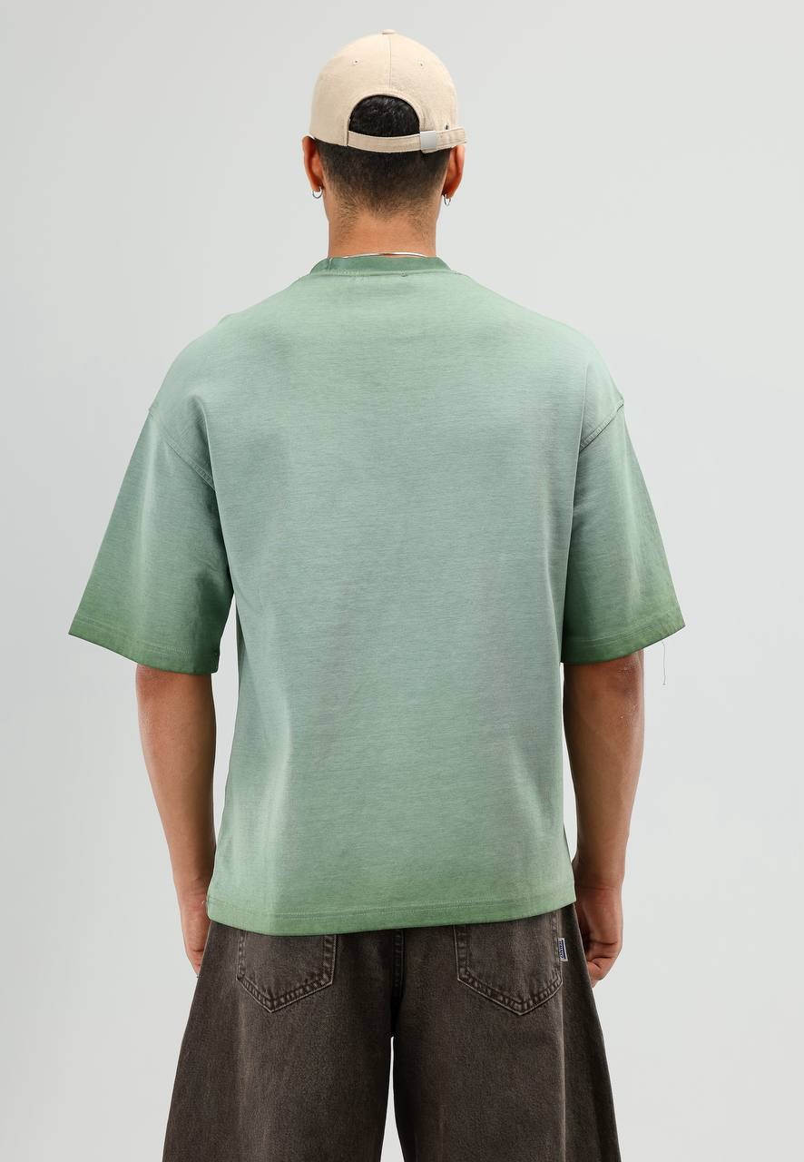 Wholesale Mens Green T-Shirt