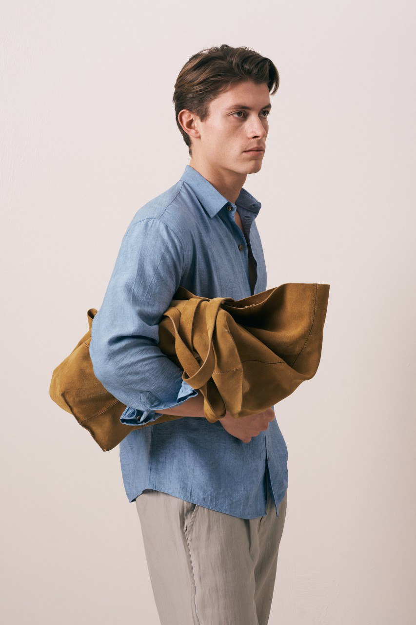 Wholesale Mens Indigo Shirt