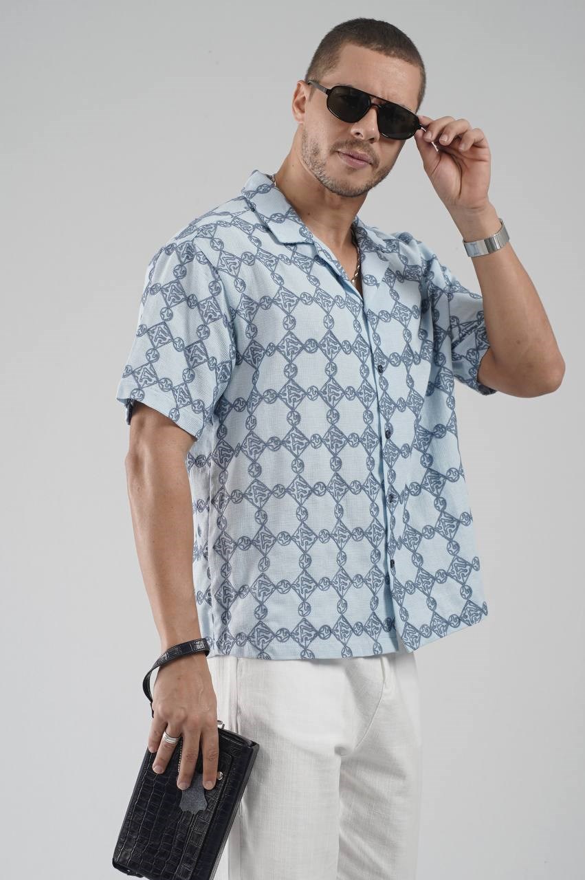 Wholesale Mens Indigo Shirt