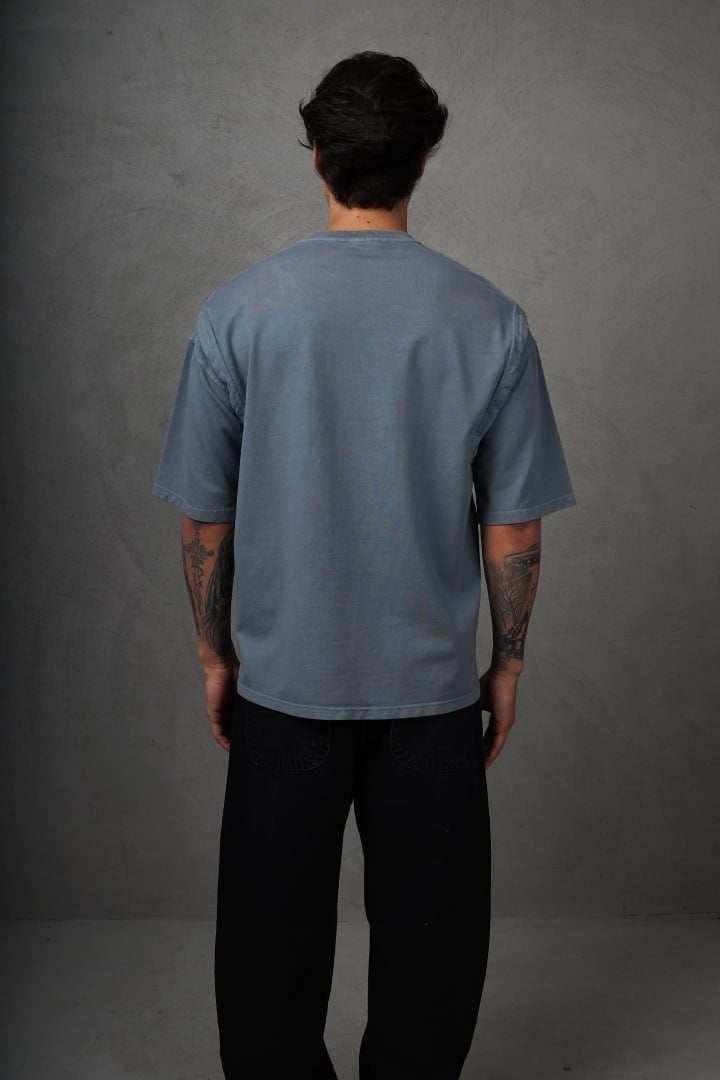 Wholesale Mens Indigo T-Shirt