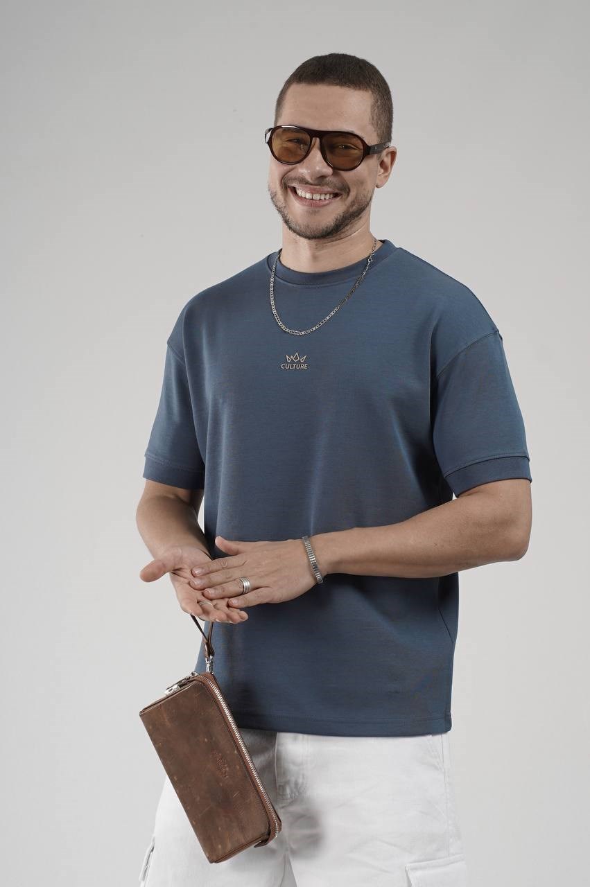 Wholesale Mens Indigo T-Shirt