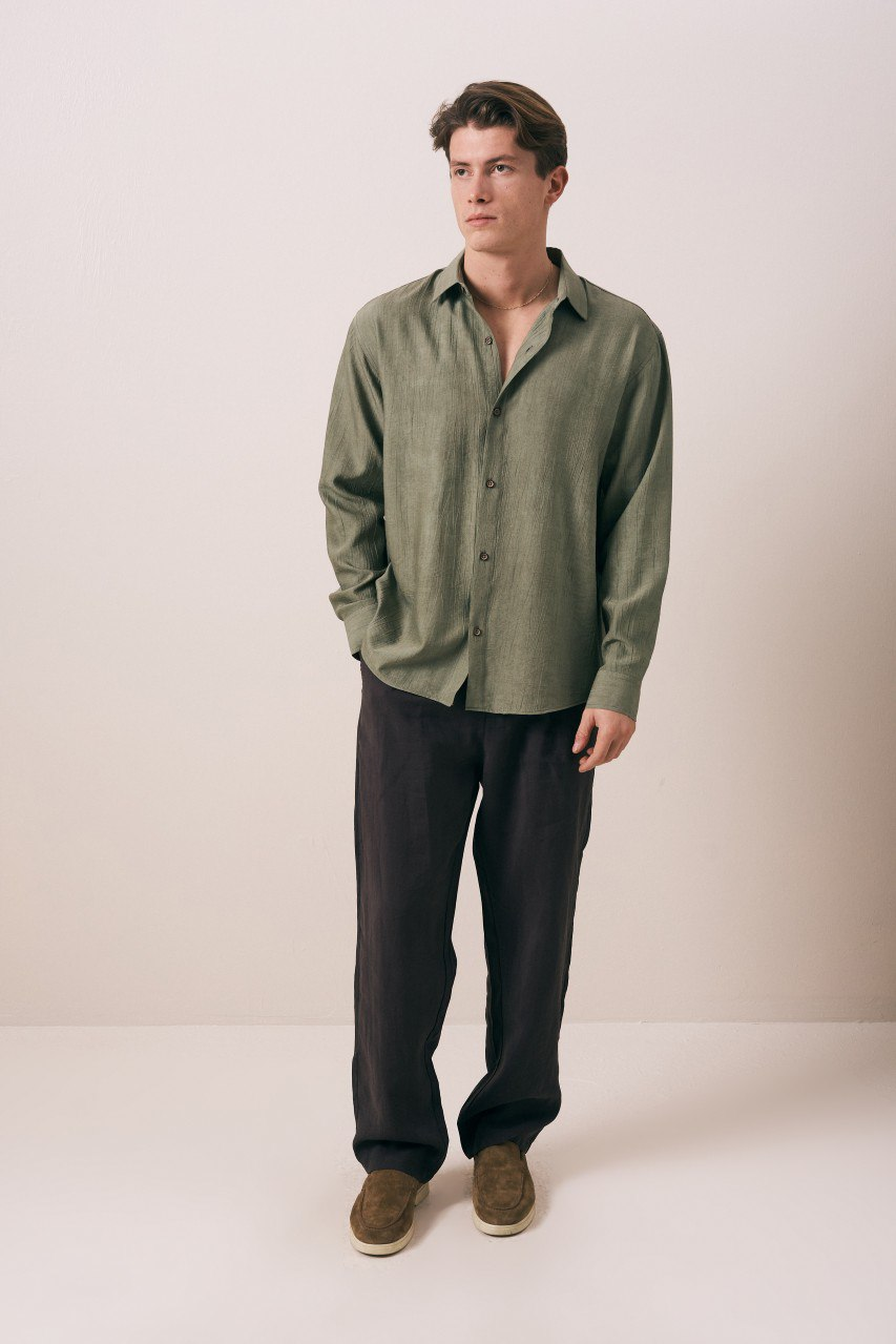 Wholesale Mens Khaki Shirt