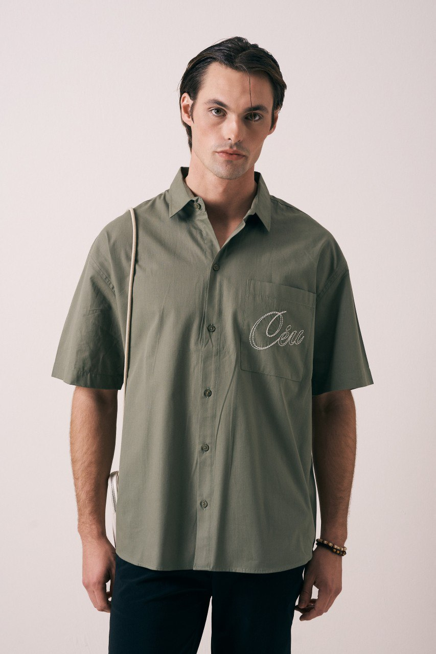 Wholesale Mens Khaki Shirt
