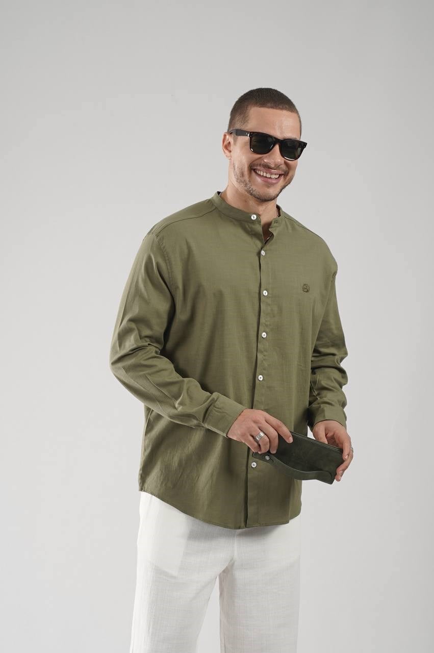 Wholesale Mens Khaki Shirt