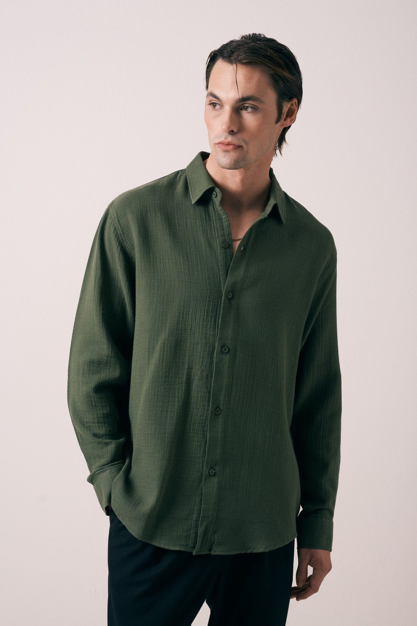 Wholesale Mens Khaki Shirt