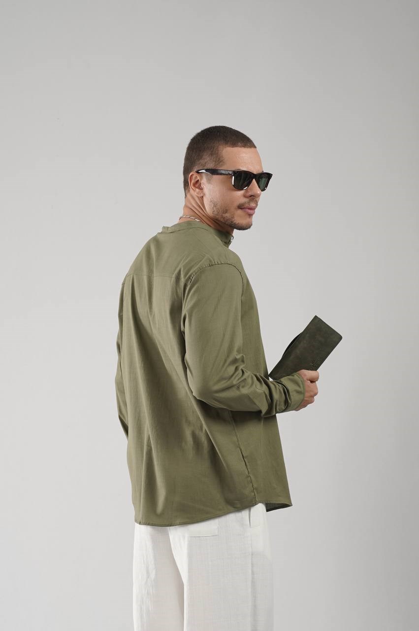 Wholesale Mens Khaki Shirt