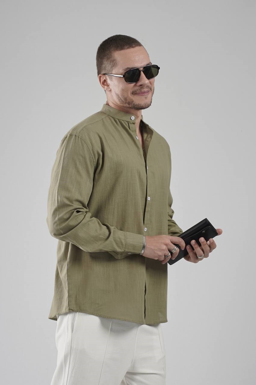 Wholesale Mens Khaki Shirt