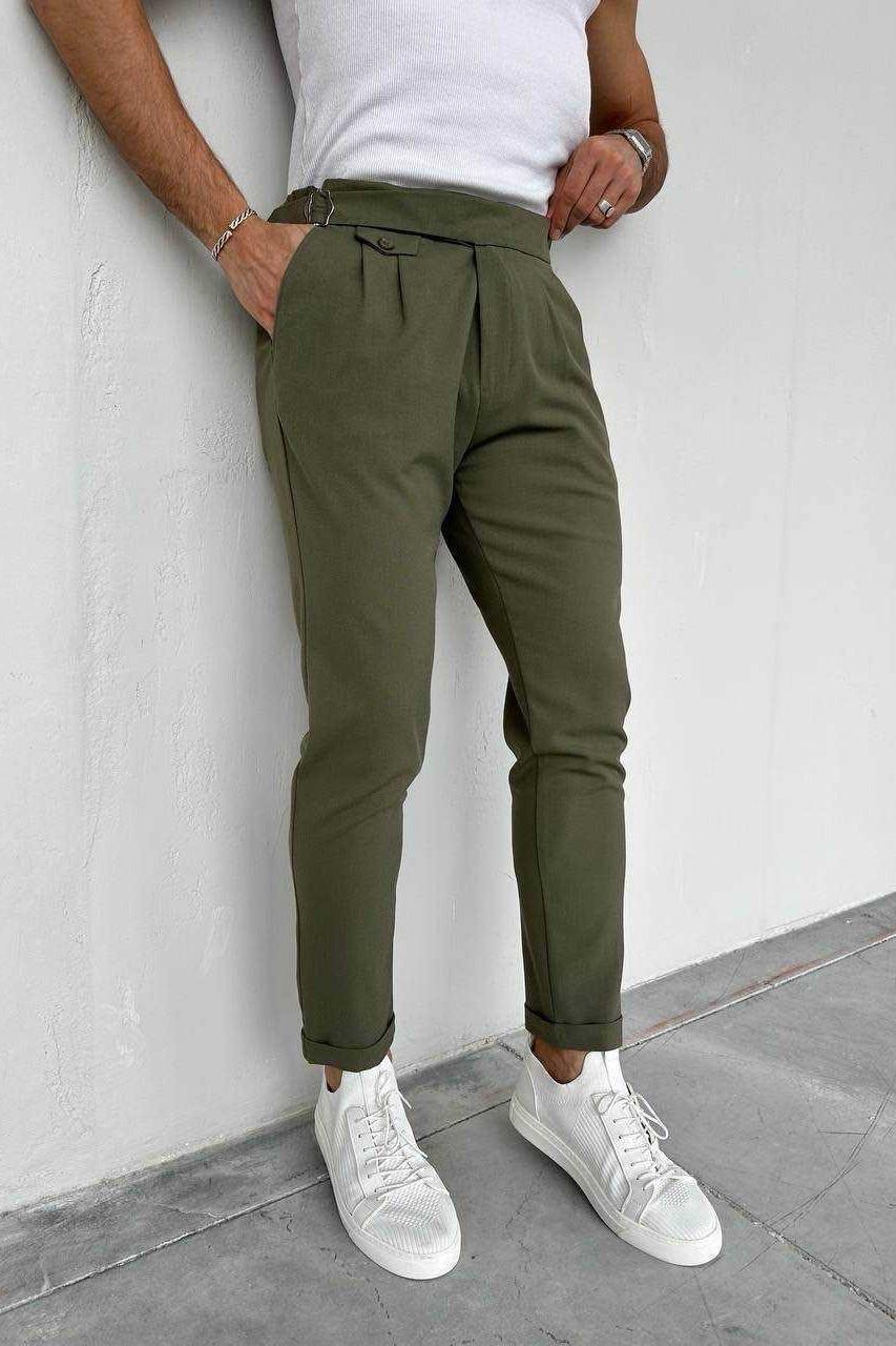Wholesale Mens Khaki Slim Fit Pants