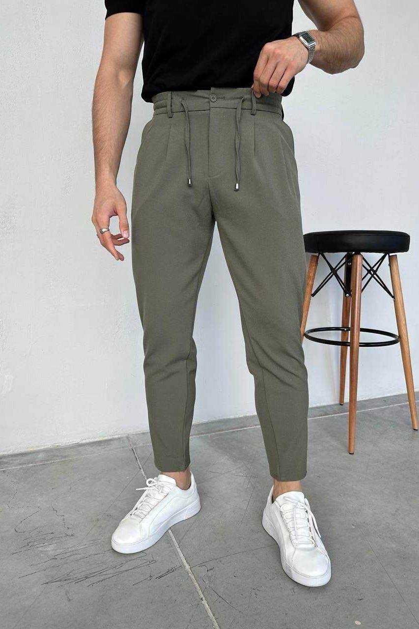 Wholesale Mens Khaki Slim Fit Pants