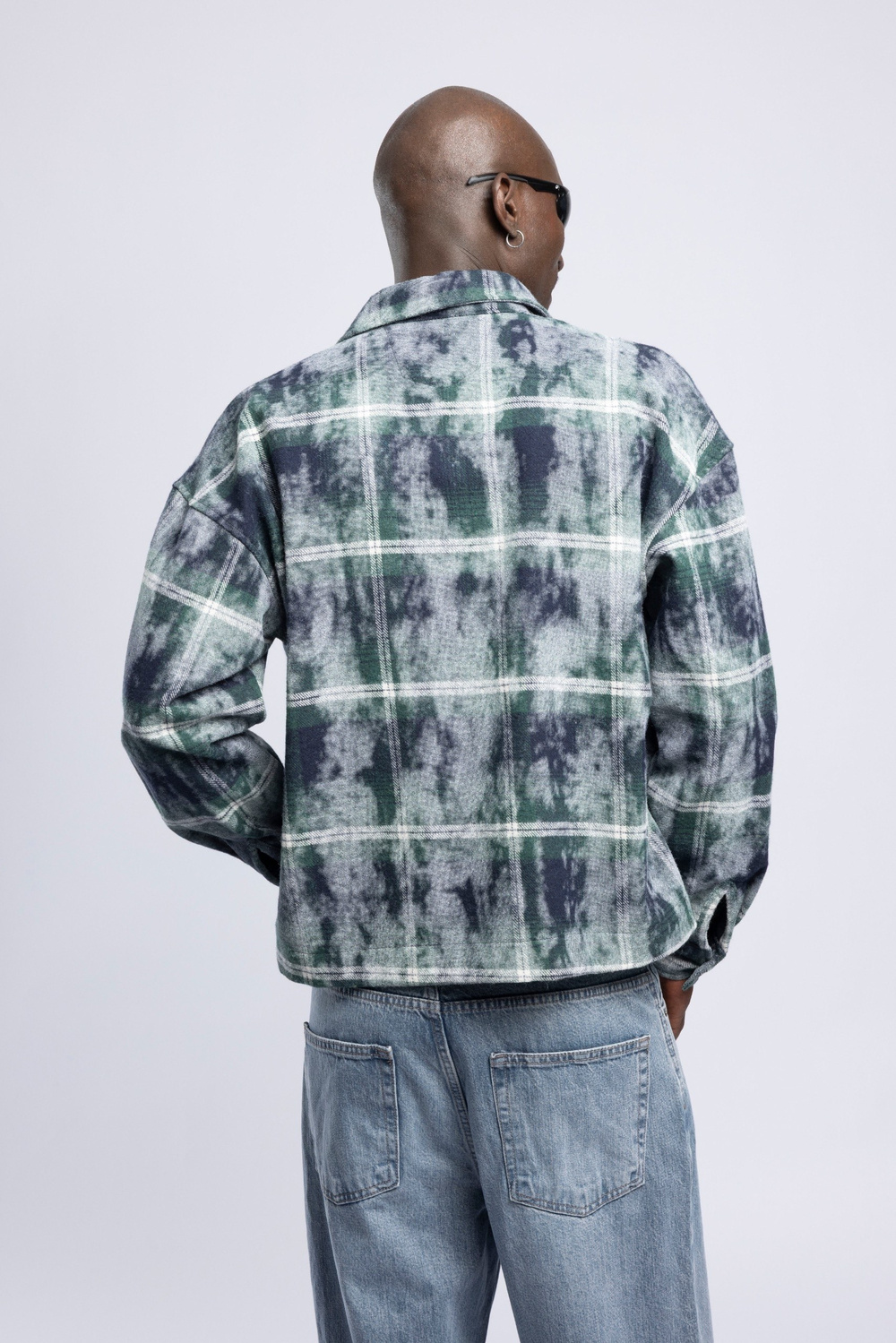Wholesale Mens Khaki Washed Shirt 