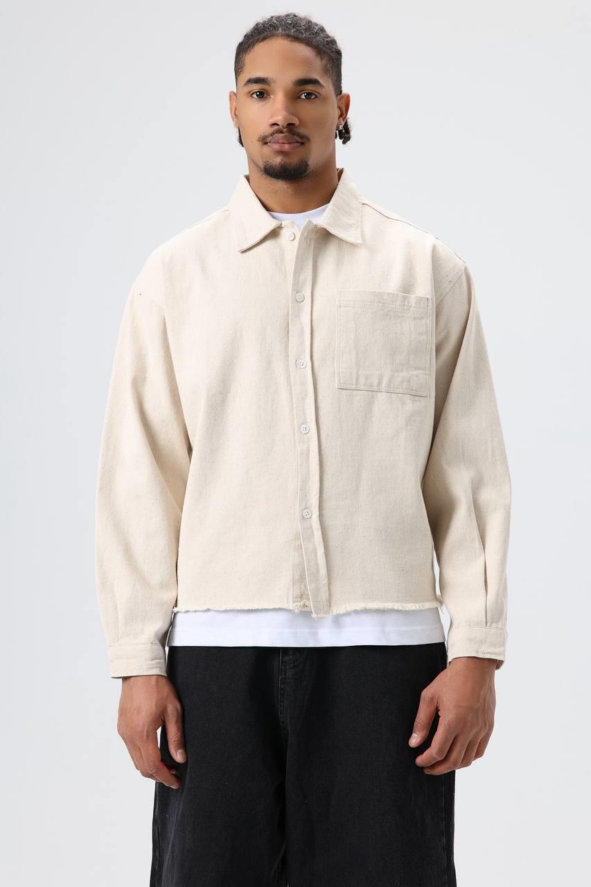 Wholesale Mens Light Beige Shirt 