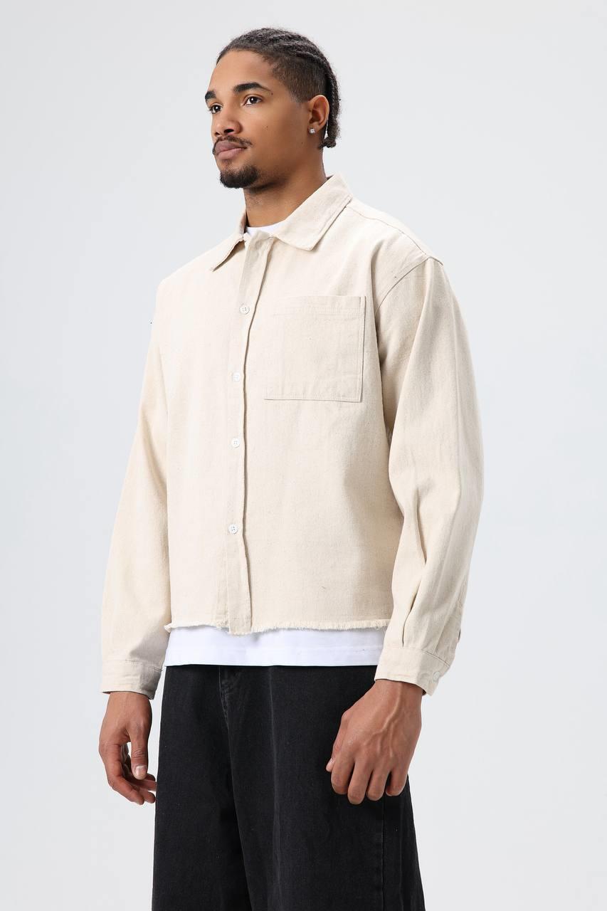 Wholesale Mens Light Beige Shirt 