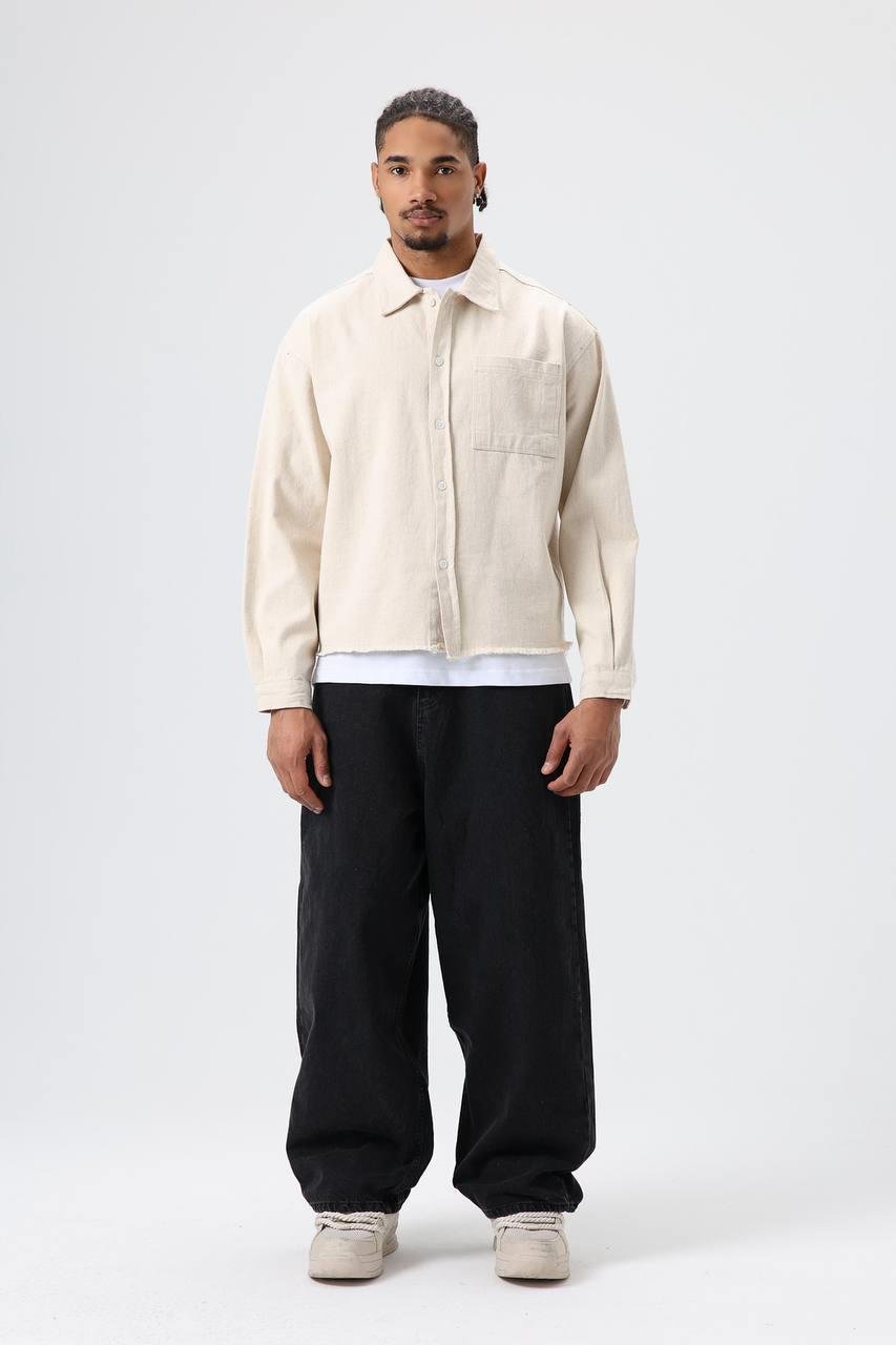 Wholesale Mens Light Beige Shirt 