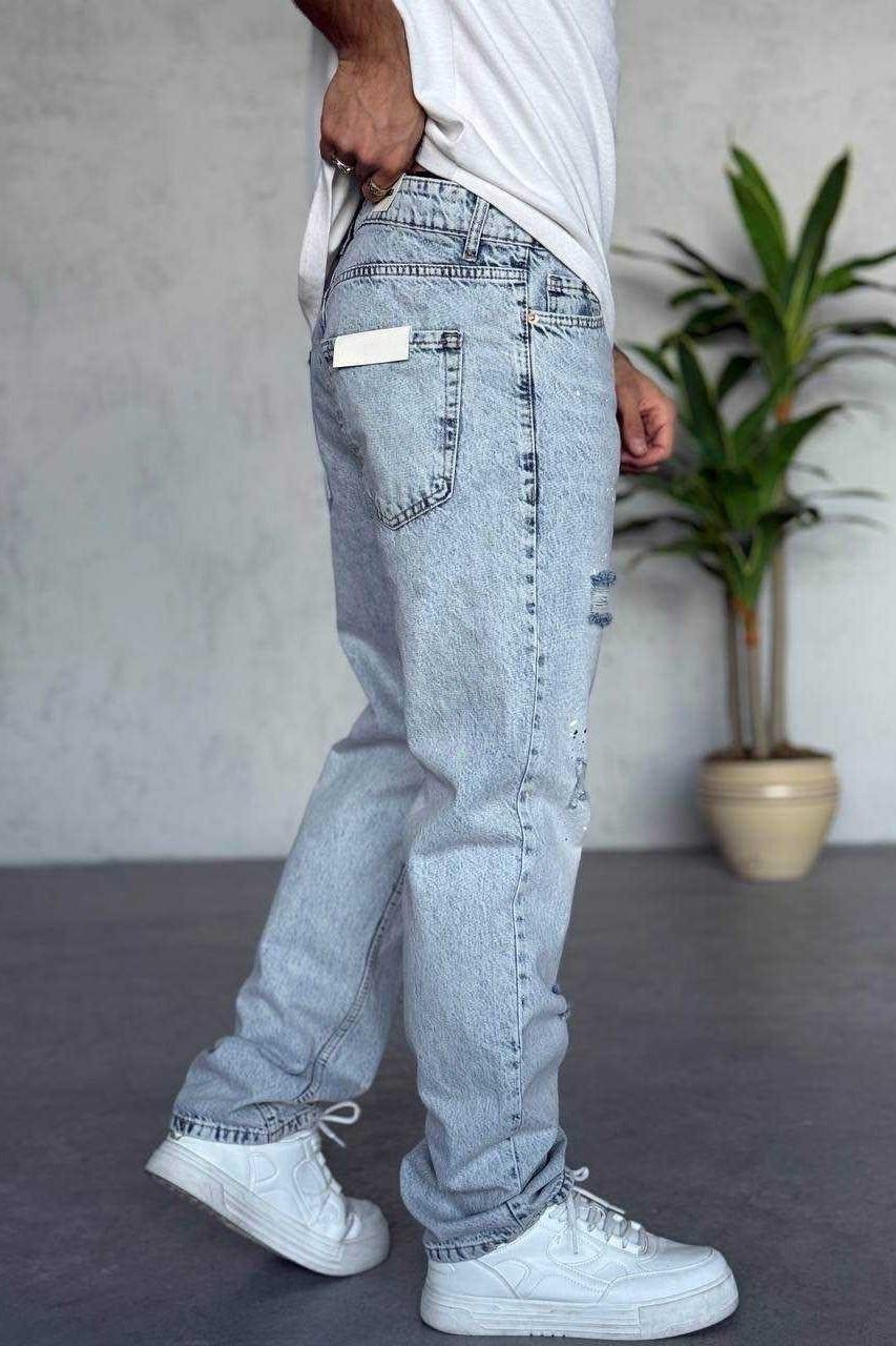 Wholesale Mens Light Blue Slim Fit Jeans