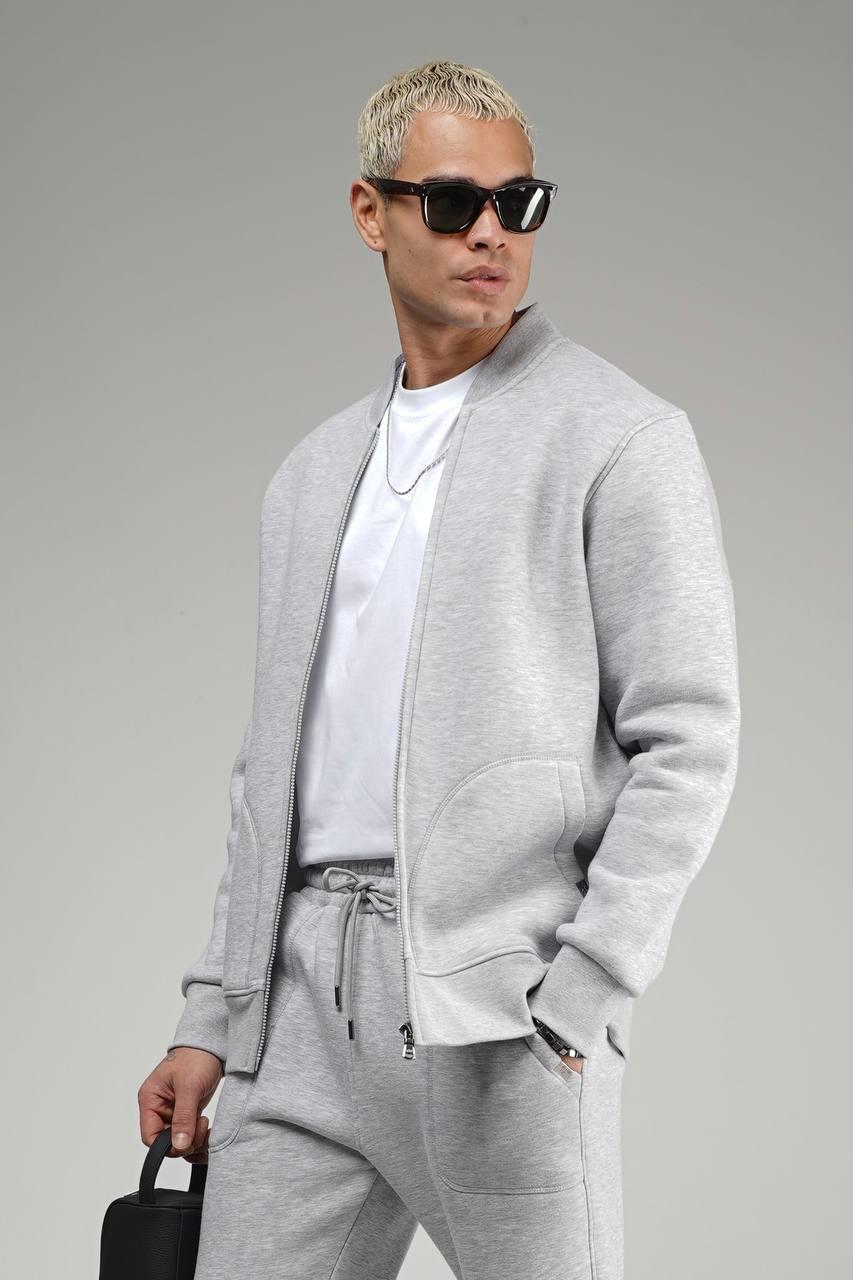 Wholesale Mens Light Gray Tracksuit