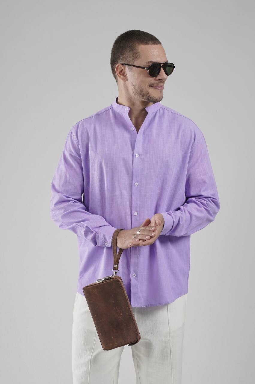 Wholesale Mens Lilac Shirt