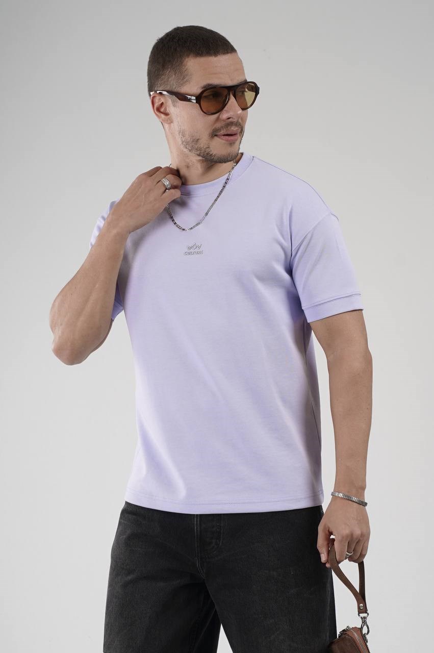 Wholesale Mens Lilac T-Shirt