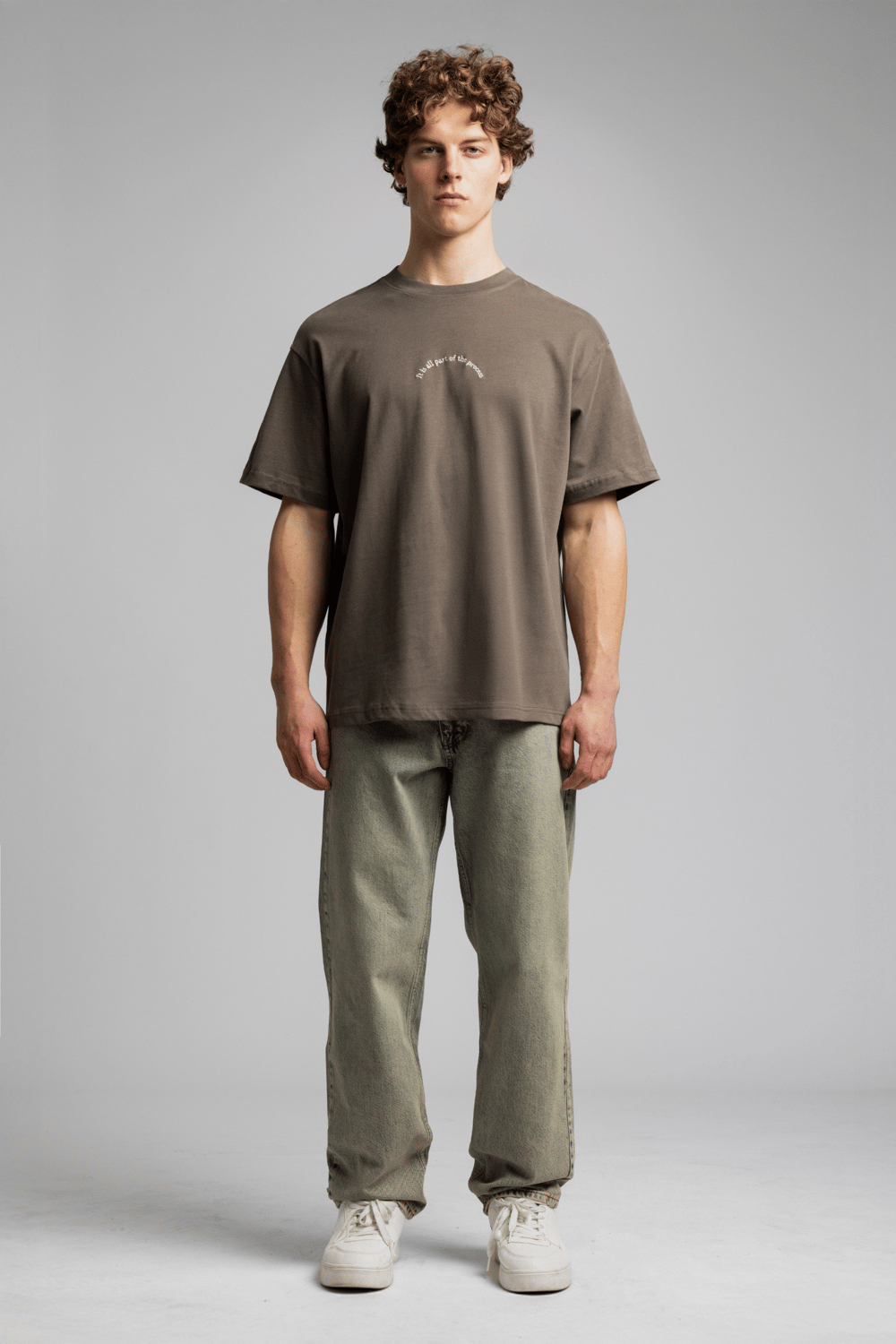Wholesale Mens Mink Basic T-shirt